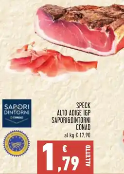 Conad Speck Alto Adige IGP Saporidintorni Conad offerta