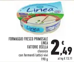 Conad Formaggio Fresco Primosale Linea offerta