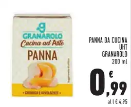 Conad Panna da Cucina UHT Granarolo offerta