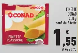 Conad Finette classiche Conad offerta