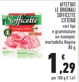 Conad Sofficette Citterio offerta