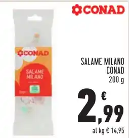 Conad Salame Milano Conad offerta