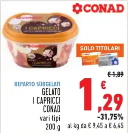 Conad I CAPRICCI CONAD offerta