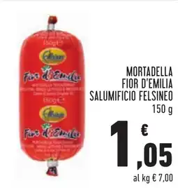 Conad Mortadella Fior d'Emilia Salumificio Felsineo offerta
