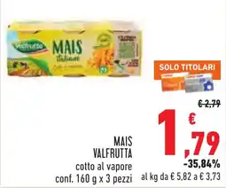 Conad MAIS VALFRUTTA offerta