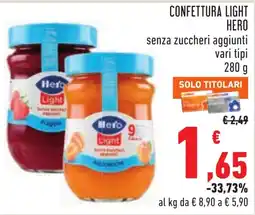 Conad CONFETTURA LIGHT HERO offerta