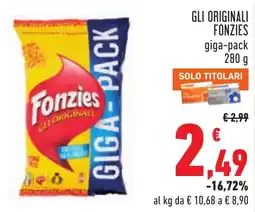 Conad Fonzies Gli Originali offerta