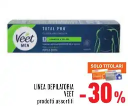 Conad LINEA DEPILATORIA VEET MEN offerta
