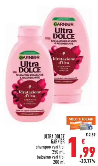 Conad ULTRA DOLCE GARNIER offerta