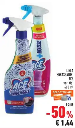 Conad ACE Sgrassatore Universale offerta