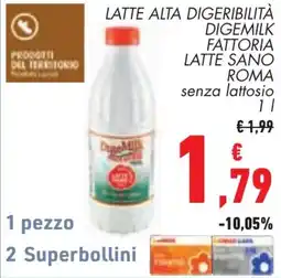 Conad Latte alta digeribilità Digemilk offerta