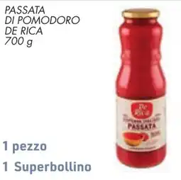 Conad Passata di pomodoro De Rica offerta