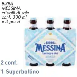 Conad BIRRA MESSINA cristalli di sale offerta