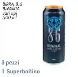 Conad BIRRA 8.6 BAVARIA offerta