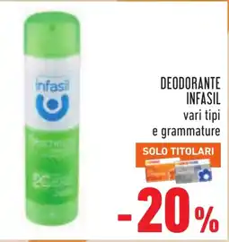 Conad DEODORANTE INFASIL offerta