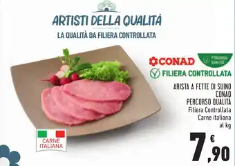 Conad ARISTA A FETTE DI SUINO CONAD offerta