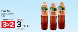 Carrefour Fuze Tea offerta