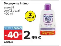 Carrefour DETERGENTE INTIMO offerta