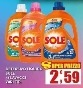Maury's Detersivo liquido Sole offerta