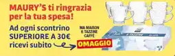 Maury's MA MAISON 6 TAZZINE CAFFÈ offerta