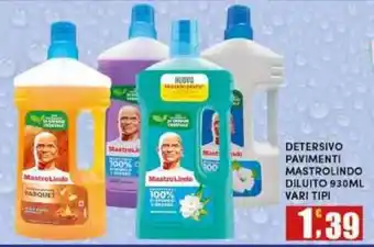 Maury's Detersivo Pavimenti MastroLindo offerta