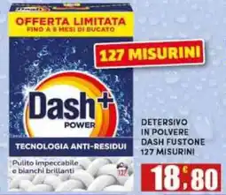 Maury's Detersivo in polvere Dash Fustone offerta