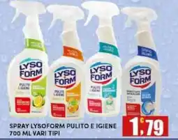 Maury's Spray Lysoform Pulito e Igiene offerta