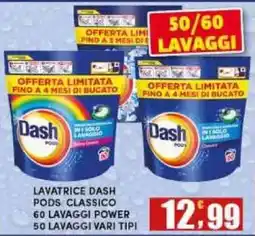 Maury's LAVATRICE DASH PODS CLASSICO offerta