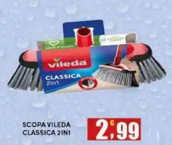 Maury's SCOPA VILEDA CLASSICA 2IN1 offerta