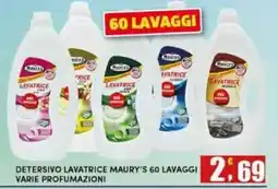 Maury's Detersivo lavatrice Maury's offerta