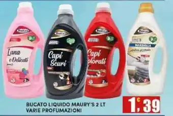 Maury's Bucato liquido Maury's offerta
