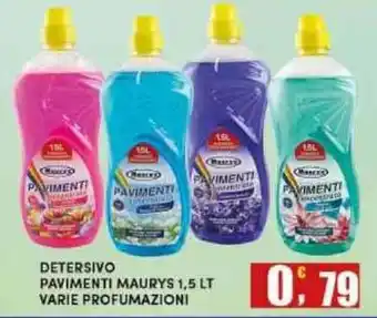 Maury's Detersivo Pavimenti Maurys offerta