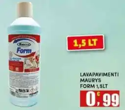Maury's Lavapavimenti Maury's Form offerta