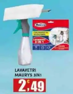 Maury's LAVAVETRI MAURYS 3IN1 offerta