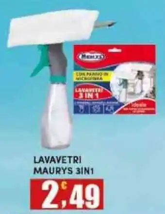 Maury's LAVAVETRI MAURYS 3IN1 offerta