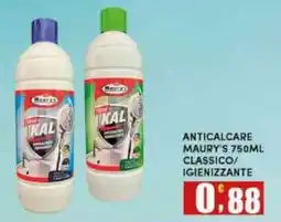Maury's ANTICALCARE MAURY'S offerta