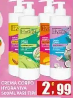 Maury's Hydra Viva Crema Corpo offerta