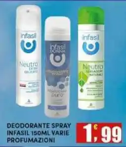 Maury's Deodorante spray Infasil offerta