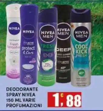 Maury's Deodorante spray Nivea offerta