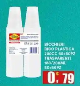 Maury's Bicchieri plastica Bibo offerta