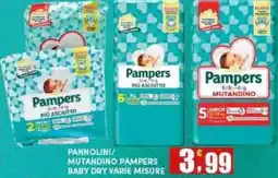 Maury's Pannolini Pampers Baby Dry offerta
