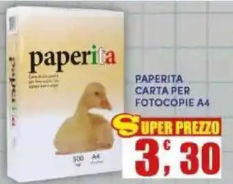 Maury's PAPERITA CARTA PER FOTOCOPIE A4 offerta