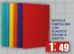 Maury's KEYOUPLE CARTELLINA CON ELASTICO offerta