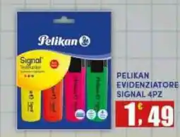 Maury's Pelikan Evidenziatore Signal 4Pz offerta