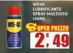 Maury's WD40 LUBRIFICANTE SPRAY MULTIUSO offerta