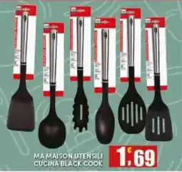Maury's MA MAISON UTENSILI CUCINA BLACK COOK offerta
