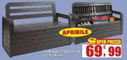 Maury's PANCHINA CON SEDUTA offerta