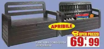 Maury's PANCHINA CON SEDUTA offerta