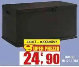 Maury's BAULE IN RESINA offerta