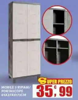 Maury's MOBILE 3 RPIANI/PORTASCOPE offerta